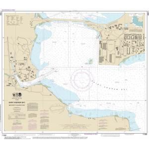 NOAA Chart - St. Andrew Bay - Bear Point to Sulpher Point - 11392