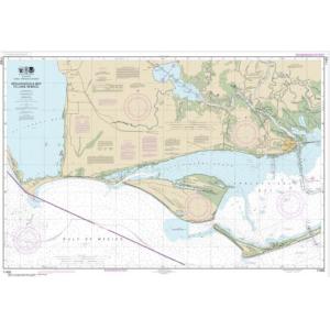 NOAA Chart - Intracoastal Waterway Apalachicola Bay to Lake Wimico - 11402