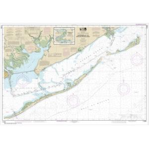NOAA Chart - Intracoastal Waterway Carrabelle to Apalachicola Bay; Carrabelle River - 11404