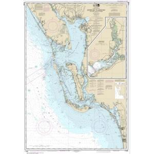 NOAA Chart - Estero Bay to Lemon Bay, including Charlotte Harbor; Continuation of Peace River - 11426