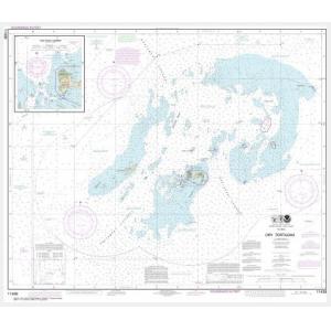 NOAA Chart - Dry Tortugas; Tortugas Harbor - 11438