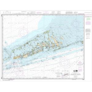 NOAA Chart - Florida Keys Sombrero Key to Sand Key - 11442