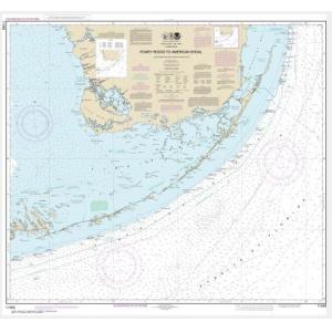 NOAA Chart - Fowey Rocks to American Shoal - 11450