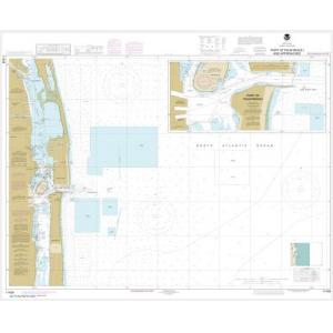 NOAA Chart - Port of Palm Beach and Approaches - 11459