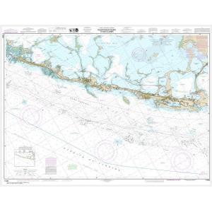 NOAA Chart - Intracoastal Waterway Blackwater Sound To Matecumbe - 11464