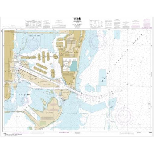NOAA Chart - Miami Harbor - 11468