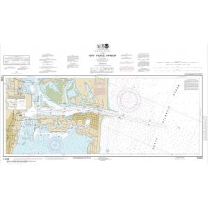 NOAA Chart - Fort Pierce Harbor - 11475