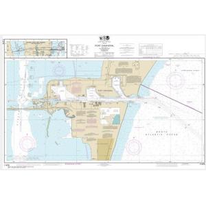 NOAA Chart - Port Canaveral; Canaveral Barge Canal Extension - 11478