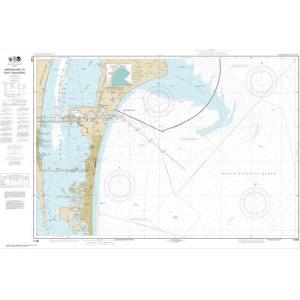 NOAA Chart - Approaches to Port Canaveral - 11481