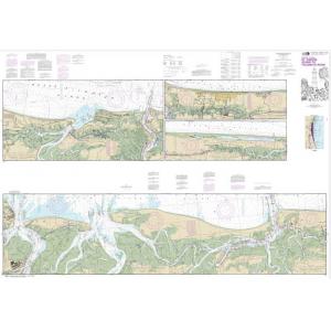NOAA Chart - Intracoastal Waterway St. Simons Sound to Tolomato River - 11489