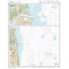 NOAA Chart - Approaches to St. Johns River; St. Johns River Entrance - 11490