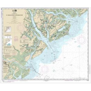 NOAA Chart - St. Helena Sound to Savannah River - 11513