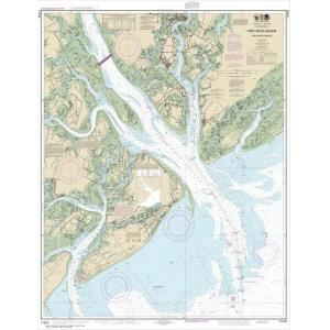 NOAA Chart - Port Royal Sound and Inland Passages - 11516