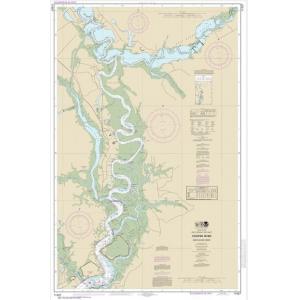 NOAA Chart - Cooper River Above Goose Creek - 11527