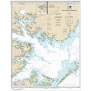 NOAA Chart - Pamlico Sound Western Part - 11548