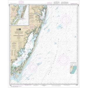 NOAA Chart - Fenwick Island to Chincoteague Inlet; Ocean City Inlet - 12211