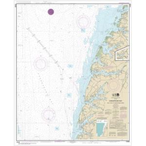 NOAA Chart - Chesapeake Bay Wolf Trap to Pungoteague Creek - 12226