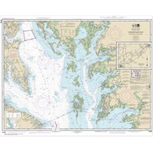 NOAA Chart - Chesapeake Bay Smith Point to Cove Point - 12230