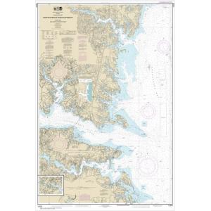NOAA Chart - Chesapeake Bay Rappahannock River Entrance, Piankatank and Great Wicomico Rivers - 12235