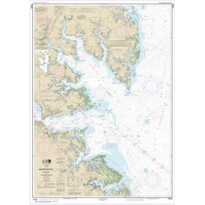 NOAA Chart - Chesapeake Bay Mobjack Bay and York River Entrance - 12238