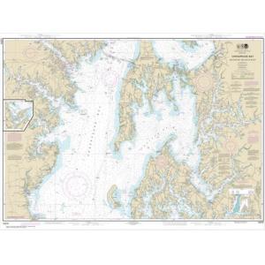 NOAA Chart - Chesapeake Bay Eastern Bay and South River;  Selby Bay - 12270