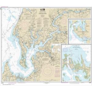 NOAA Chart - Chester River;  Kent Island Narrows, Rock Hall Harbor and Swan Creek - 12272