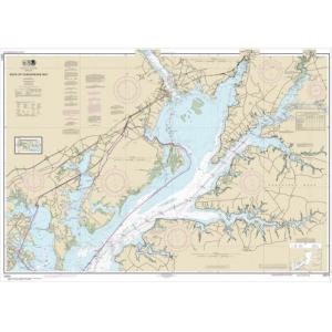 NOAA Chart - Head of Chesapeake Bay - 12274