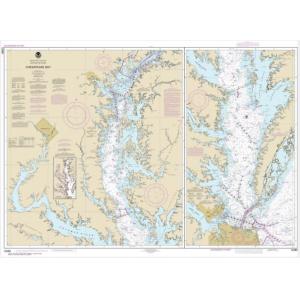 NOAA Chart - Chesapeake Bay - 12280
