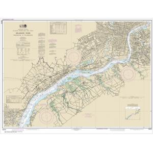 NOAA Chart - Delaware River Wilmington to Philadelphia - 12312