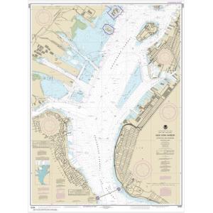 NOAA Chart - New York Harbor Upper Bay and Narrows-Anchorage Chart - 12334