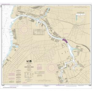 NOAA Chart - East River Newtown Creek - 12338
