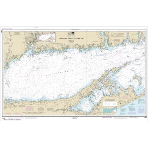 NOAA Chart - Long Island Sound Eastern part - 12354