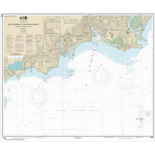 NOAA Chart - North Shore of Long Island Sound Stratford to Sherwood Point - 12369