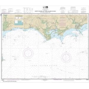 NOAA Chart - North Shore of Long Island Sound Duck Island to Madison Reef - 12374