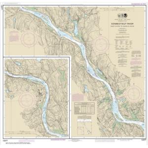 NOAA Chart - Connecticut River Deep River to Bodkin Rock - 12377