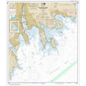 NOAA Chart - New Bedford Harbor and Approaches - 13232