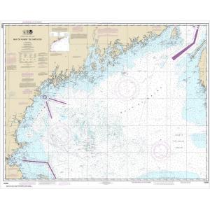 NOAA Chart - Bay of Fundy to Cape Cod - 13260