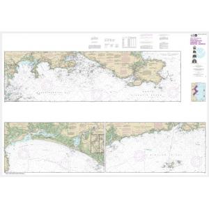 NOAA Chart - Portsmouth Harbor to Boston Harbor;  Merrimack River Extension - 13274