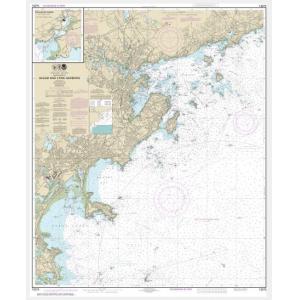 NOAA Chart - Salem and Lynn Harbors;  Manchester Harbor - 13275