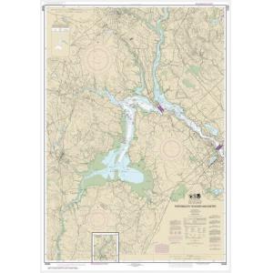 NOAA Chart - Portsmouth to Dover and Exeter - 13285