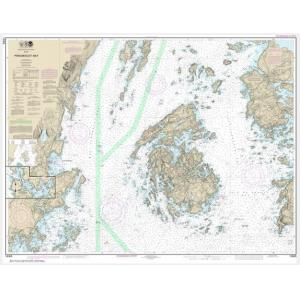 NOAA Chart - Penobscot Bay; Carvers Harbor and Approaches - 13305