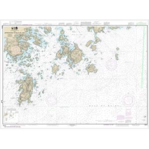 NOAA Chart - Approaches to Blue Hill Bay - 13313