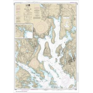 NOAA Chart - Blue Hill Bay; Blue Hill Harbor - 13316