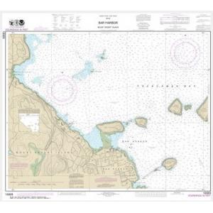 NOAA Chart - Bar Harbor Mount Desert Island - 13323