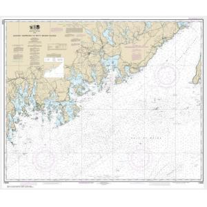 NOAA Chart - Quoddy Narrows to Petit Manan lsland - 13325