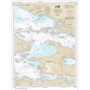 NOAA Chart - Gananoque, Ont., to St. Lawrence Park. N.Y. - 14773