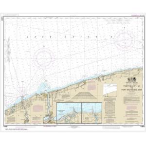 NOAA Chart - Thirtymile Point, N.Y., to Port Dalhousie, Ont. - 14806