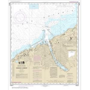 NOAA Chart - Oswego Harbor - 14813