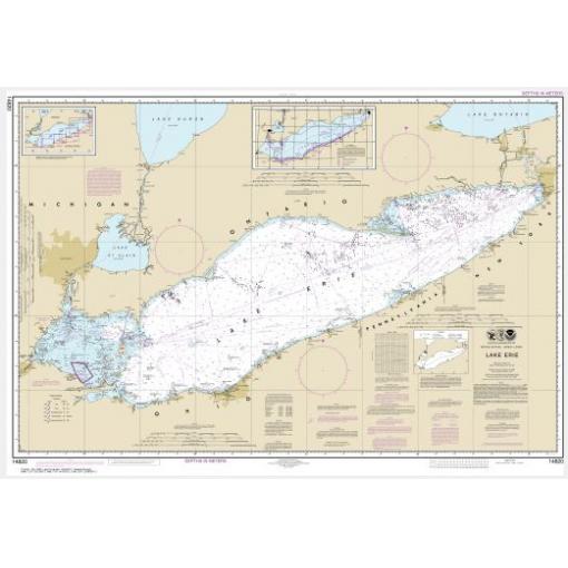 NOAA Chart - Lake Erie - 14820