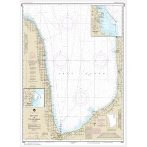 NOAA Chart - Port Huron to Pte aux Barques; Port Sanilac; Harbor Beach - 14862